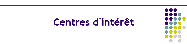 Centres d'intrt